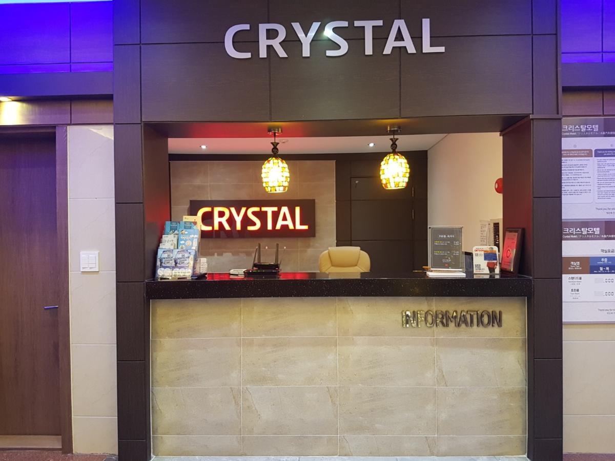 Crystal Motel Gangneung Bagian luar foto